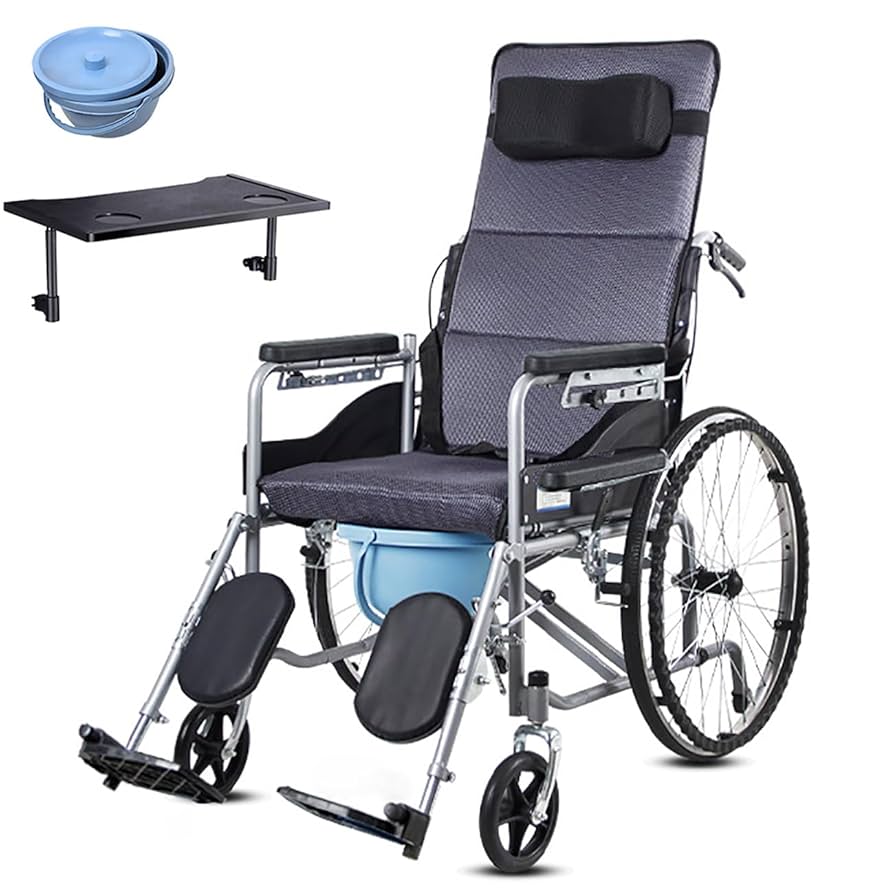 ♿人気のゆったりくつろげる リクライニング車椅子 (便利な多機能タイプ)No8 ♿人気のゆったりくつろげる リクライニング車椅子 (便利な多